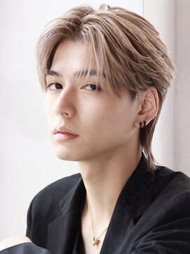 オーシャントーキョー サニー 原宿(OCEAN TOKYO Sunny) 韓国ヘアコンマバング韓国マッシュセンターパートパーマ毛流れ