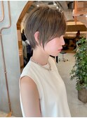 武井/小顔黒髪ワンレンボブルフ/ネビージュ23