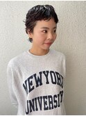 【心斎橋hen】ベリーショート　ピンパーマ
