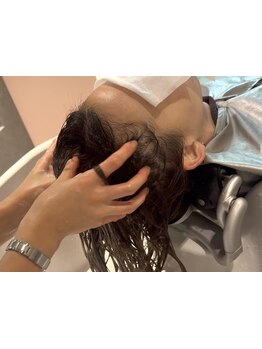 [カット+ヘッドスパ\10200~]ふんわり美髪の秘密はヘッドスパ！頭皮からキレイに◎[代官山/中目黒]