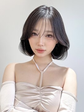 ロンドアンメゾン 原宿(Lond un Maison.) ミニウルフレイヤーカット顔周りカット前髪カット韓国ボブ/原宿