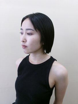 ジュール 金沢(Joule) 前髪伸ばし中ボブ