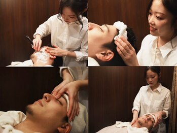 ヒロギンザ 青山店(HIRO GINZA)の写真/【最終受付21時/個室】HIRO GINZAが誇る《極上のマッサージ》技術で癒しとエイジングケア［外苑前/理容室］