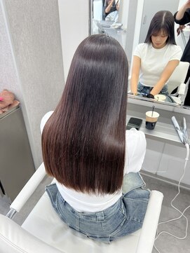 ロエ 元町店(Loe) "艶髪"ストレート/美髪縮毛矯正