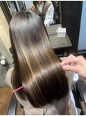 髪質改善ストレート