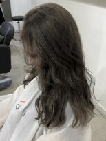 メゾンアクア 表参道(Maison ACQUA)&nbsp;☆ブリーチなしダブルカラー オリーブ オリーブベージュ