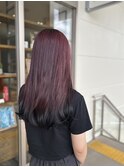 HANA風☆エンドカラーワインレッド