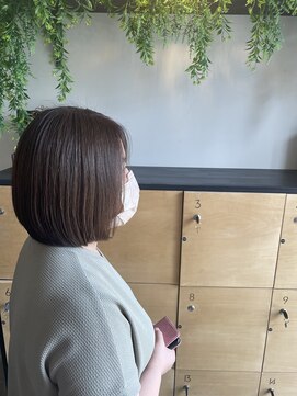 ココロヘアー ウィル 半田山店(Cocolo hair Will) ナチュラルストレートボブ