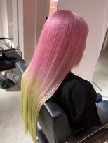 ダズリングディア(Dazzling Deer)&nbsp;ピンク/ロング/デザインカラー／髪質改善