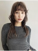 イメチェン/ホワイトブロンド/外ハネボブ/ワイドバング/栄/久屋