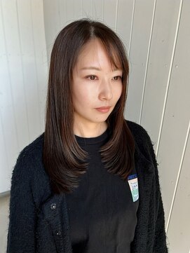 ココロヘアー 住吉店(Cocolo hair) レイヤー/ハイレイヤー/小顔カット/ワンカール/艶髪/aujua/