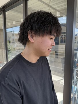 髪屋 紬 メンズ/メンズパーマ/メンズカット/ツイストスパイラル