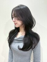 シェノン サントル(CHAINON CENTRE)&nbsp;梅田/黒髪/クラゲヘアー/オリーブグレー/小顔/ココアベージュ