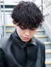 【平日U24】メンズカット+各種パーマ￥11000[メンズサロン/シャドウパーマ]