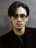 アウル 心斎橋(owl) サイドパート×センターパート×ニュアンスパーマ×大人men's