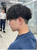 マッシュ/スパイラル/パーマ/メンズ/ツイスパ/波巻きパーマ