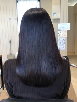 エクファヘアエステプラス 草津 栗東(ex-fa hair esthe+) 着物ヘア/大人ガーリー/ダークアッシュ/似合わせカット/南草津