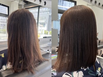 プレマ(Prema)の写真/「真っ直ぐすぎる」「ダメージが心配」そんなイメージを変える、自然な丸みを残した扱いやすいストレート◎