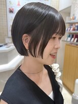 フォト 新宿三丁目(foto)&nbsp;ショートボブ/オリーブカラー/ナチュラル/ボブ/新宿三丁目