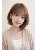 ショートボブ髪型20代30代40代50代前髪あり前髪なし面長丸顔池袋