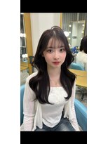 ボタン 熊本(VOTAN)&nbsp;顔周りカット/前髪/韓国へア/髪質改善/熊本韓国/熊本／上通り
