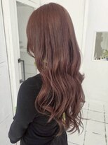 トイロ(toiro)&nbsp;レイヤーカットピンクベージュブリーチカラーダブルカラー