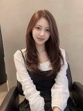 テーラヘアー 我孫子店(TELA HAIR) 《愛され》顔まわりロングレイヤー