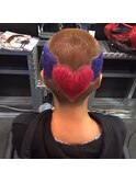 カラフルバリカンアート　トリックヘアー