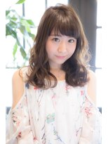 アクシス ヘアーデザイン(AXIS hair design) くせ毛風愛されガーリーウェーブ。[相模大野駅]