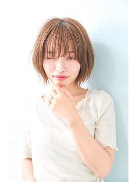 ノアパルフェ 銀座(noah parfait) 【noah parfait銀座】グレージュ似合わせカットエアリーショート