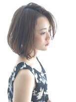 ニーナ せんげん台(nina)&nbsp;大人かわいい＆上品シルエット☆切りっぱなし小顔ボブ