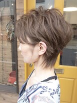 ルーナヘアー(LUNA hair)&nbsp;『京都 ルーナ』大人可愛い 丸みショート ウルフ【草木真一郎】