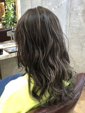 ロダット 横浜(LODAT by little) コントラストハイライト×グレーパール【LODAT横浜】