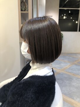 アンド ラ ブランシュ(&.La Blanche) 大宮髪質改善*大宮ヘッドスパ/まるみボブ