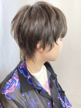 モリオフロムロンドン 原宿本店(morio from London) 【morio原宿】外国人風ハイライトショートウルフ