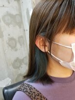 ユーアールキャッスル(UR CASTLE) インナーカラー 水色