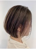 白髪ぼかし シークレットハイライト