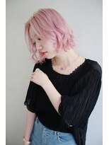 ブゾン(buZon)&nbsp;【buZonブゾン】くびれロブ×ホワイトピンクカラー