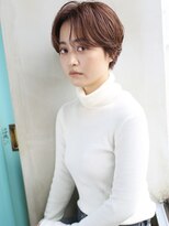 バース(BIRTH) 天神【BIRTH】艶感ハンサムショートパーマ×チェリーブラウン11