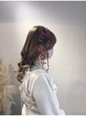【ライブヘア】博多/博多駅/ヘアセット/早朝