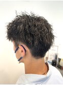 メンズカットツイストパーマ