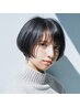 カット、ストレート 【縮毛矯正ではないです】