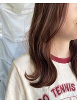 イロ(iro*) ☆大人韓国風似合わせピンクブラウンくびれヘア