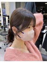 ロンドアヴァントゥス 池袋(Lond aventus)&nbsp;韓国レイヤー/韓国風/ボブ/髪質改善/黒髪/ブリーチなし〔池袋〕