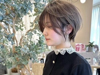 リュドール 名駅(Rue D'or)の写真/【名駅/半個室】質感×長さの絶妙バランスで作るお洒落ショート◇"クールさ"と"女性らしさ"の共存に感動☆