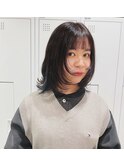 ウルフカット/レイヤーカット/外はねウルフカット/前髪あり