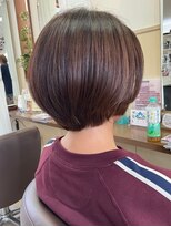 コアフィールフィス(COIFFURE fils) ボブスタイル 白髪ぼかしカラー 髪質改善トリートメント