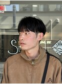 #カルマパーマ#ベリーショート#ダークアッシュ#ニュアンスパーマ