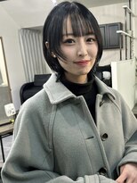 ビューナゴヤ 名駅(VIEW NAGOYA)&nbsp;前髪カタログ/イメチェンスタイル／ウェーブパーマ/こなれミディ