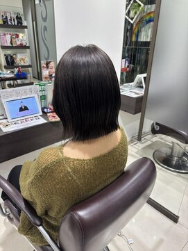 クロップ エス 茅ヶ崎本店(crop es) ぷつっとボブ